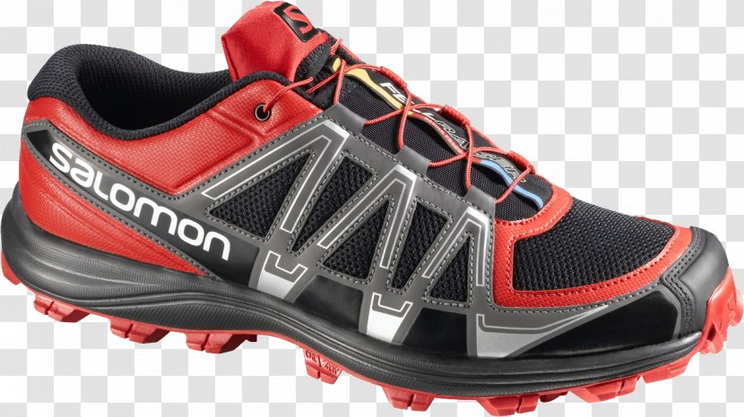 Salomon Group Shoe Sneakers Trail Running - Hiking - Sport Men Shoes Image Transparent PNG
