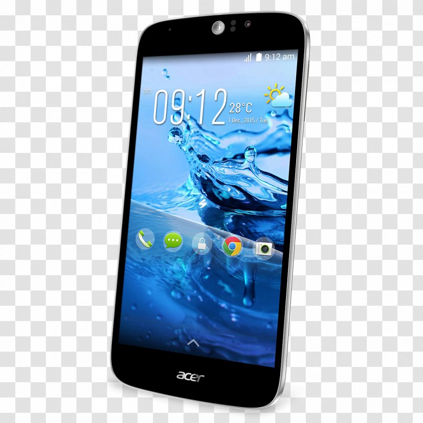 Acer Liquid A1 Mobile World Congress Z520 Smartphone Android - Telephony Transparent PNG