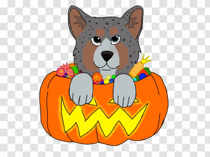 Whiskers Dog Cat Illustration Clip Art - Pumpkin Transparent PNG