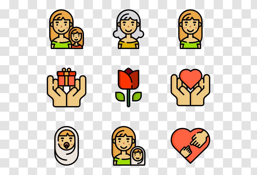 Mother's Day Computer Icons Family Clip Art - Facial Expression - Mothers Transparent PNG