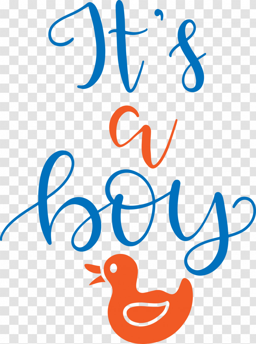 Its A Boy Baby Shower Transparent PNG