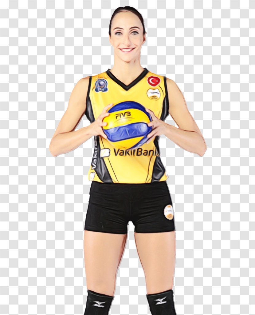 Volleyball Cartoon - Outerwear - Basketball Player Transparent PNG