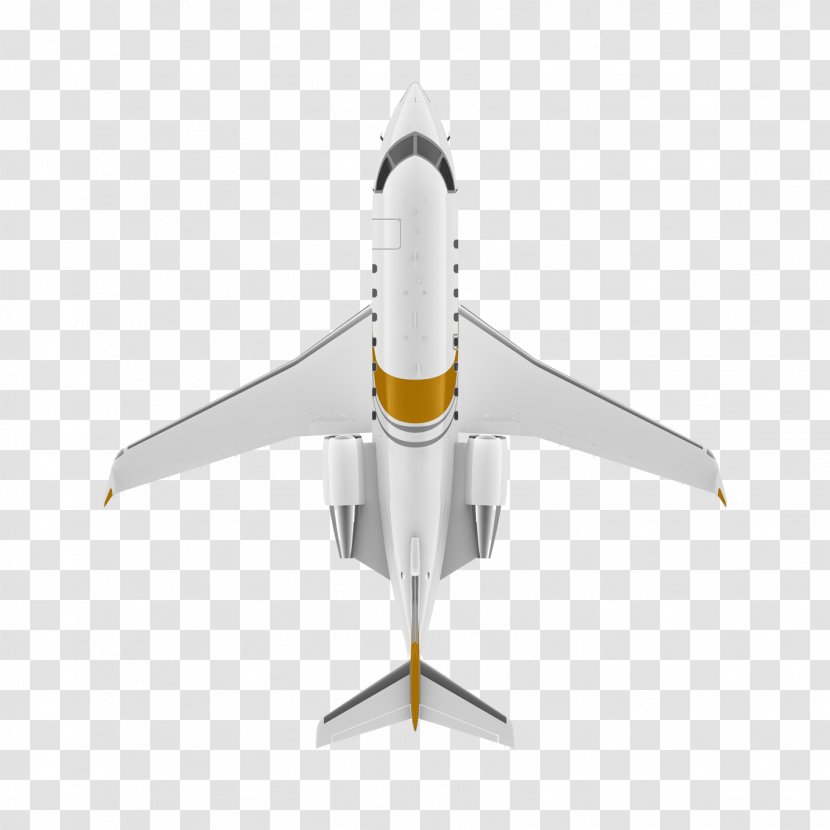 Aircraft Airplane Propeller Bombardier Challenger 600 Series Business Jet - Learjet - Plane Transparent PNG