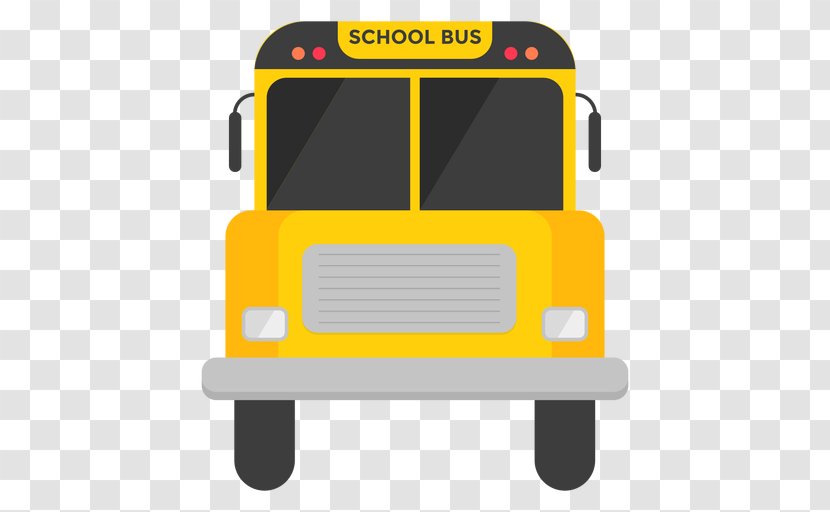 School Bus Illustration Transparent PNG