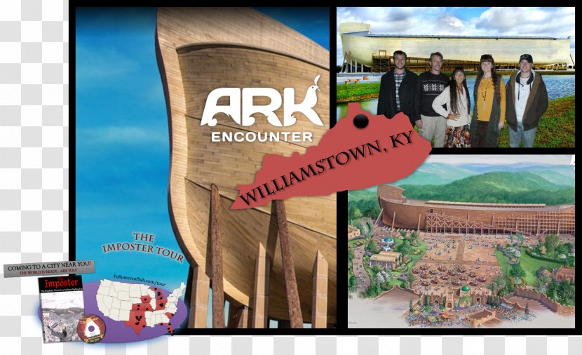 Ark Encounter Display Advertising Poster Banner - Web - Bus Waiting Room Transparent PNG