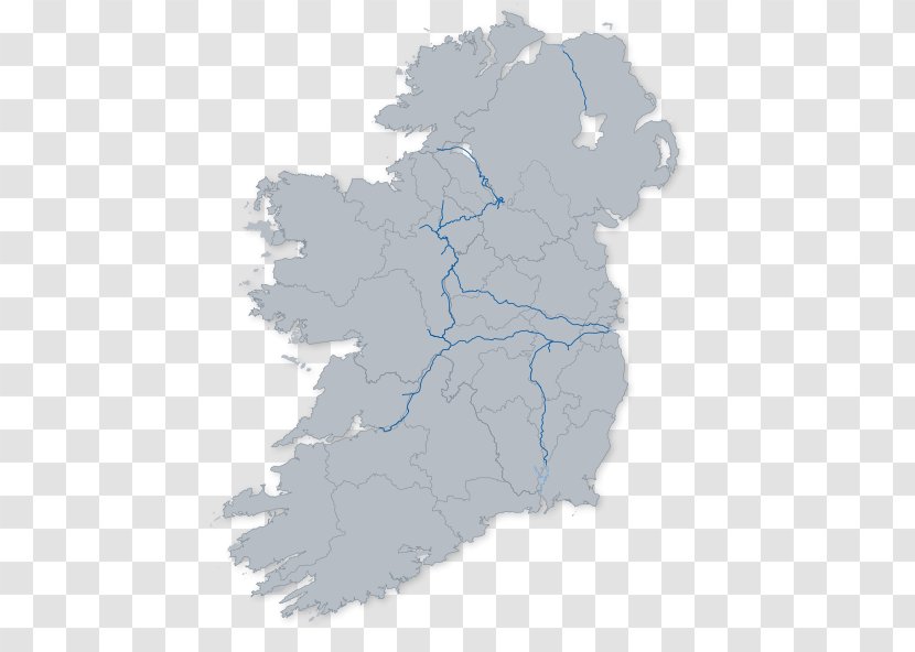 Ireland Vector Map Stock Photography - Irland Transparent PNG