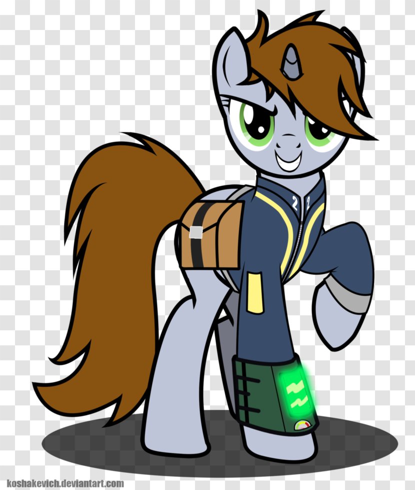 Pony Fallout: Equestria Digital Art DeviantArt - Fallout - Chrono Vector Transparent PNG