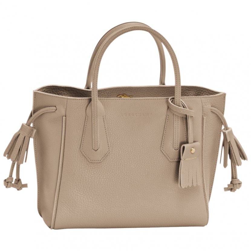 Longchamp Tote Bag Handbag Tasche - Brown Transparent PNG