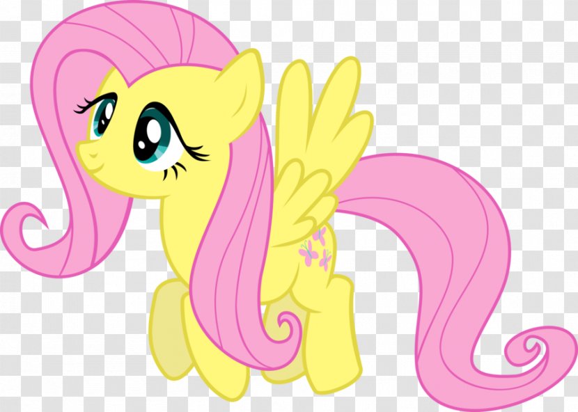 Pony Fluttershy Pinkie Pie Rainbow Dash Rarity - Watercolor - My Little Transparent PNG