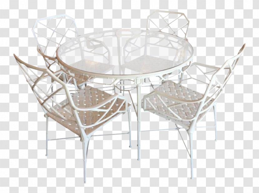 Table Chair Garden Furniture Dining Room - Kitchen Transparent PNG