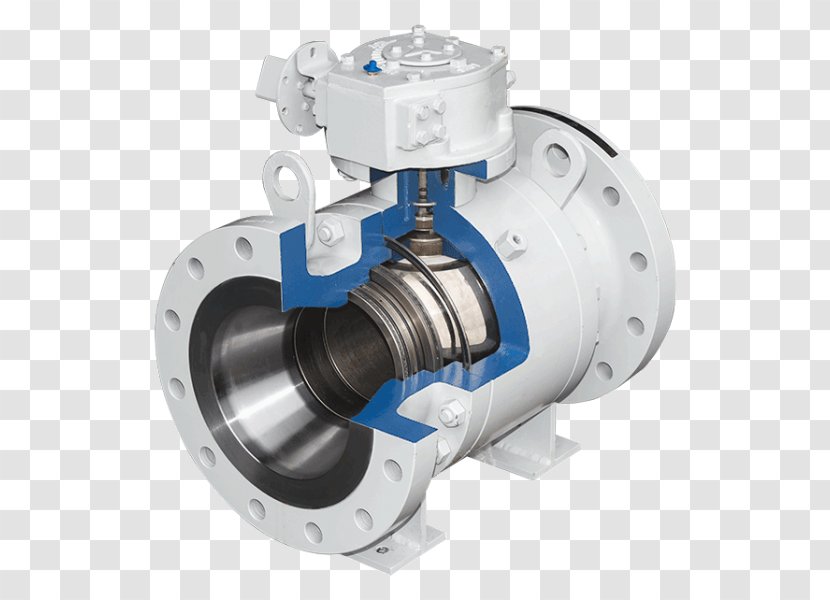 Ball Valve Trunnion Tap Steel - Hydraulics Transparent PNG