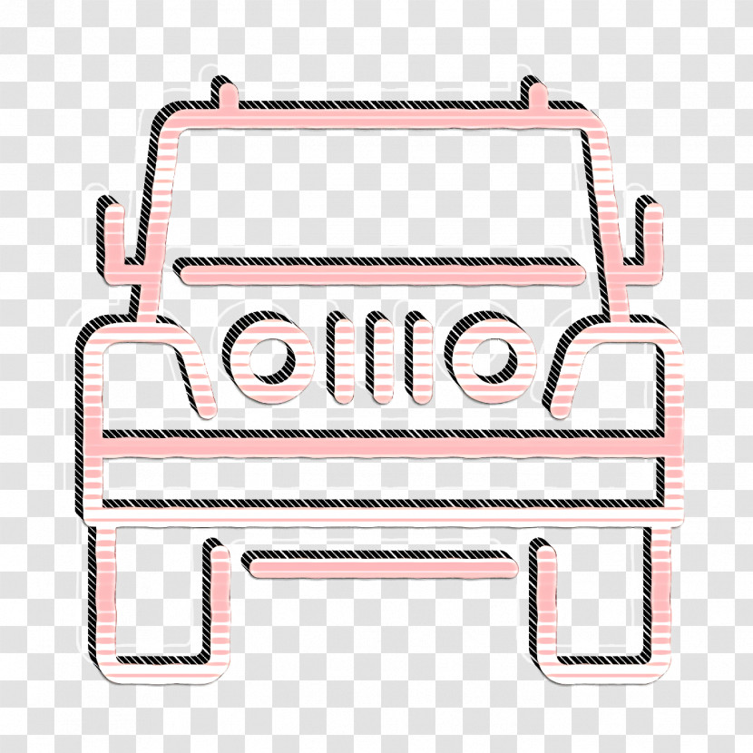 Rounded Transportation Icon Jeep Icon Transparent PNG