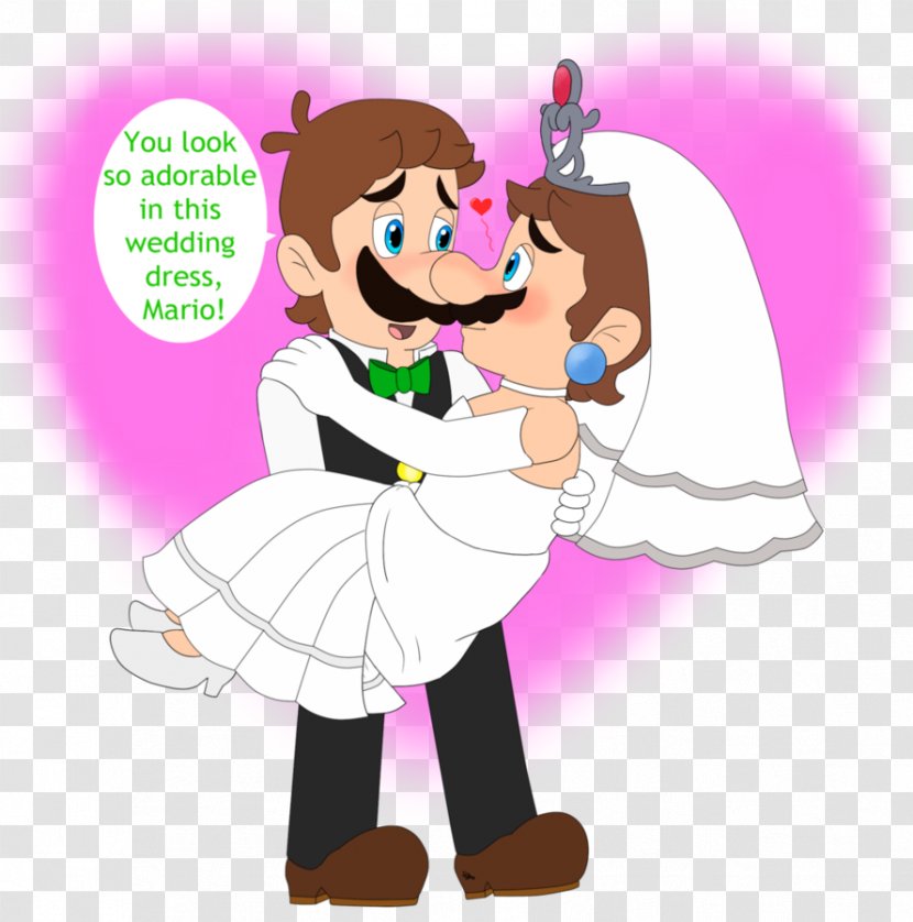 Super Mario Odyssey Luigi Bros. Wedding Dress - Tree Transparent PNG