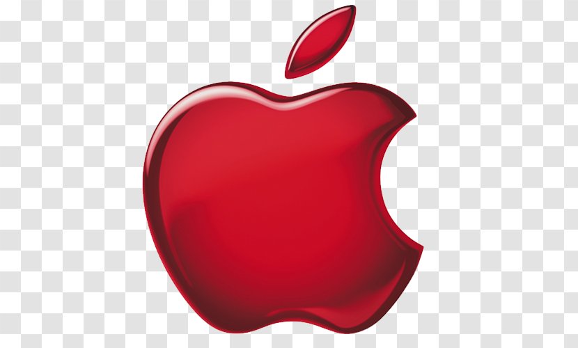 Apple Logo Computer Company - Red - Dm Single Transparent PNG