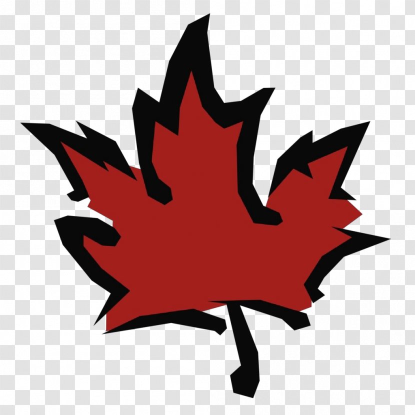 Maple Leaf - Logo Plane Transparent PNG