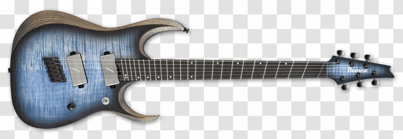 Ibanez Iron Label RGAIX6FM Electric Guitar Multi-scale Fingerboard - Fret - Modern Aluminum Atom Model Transparent PNG