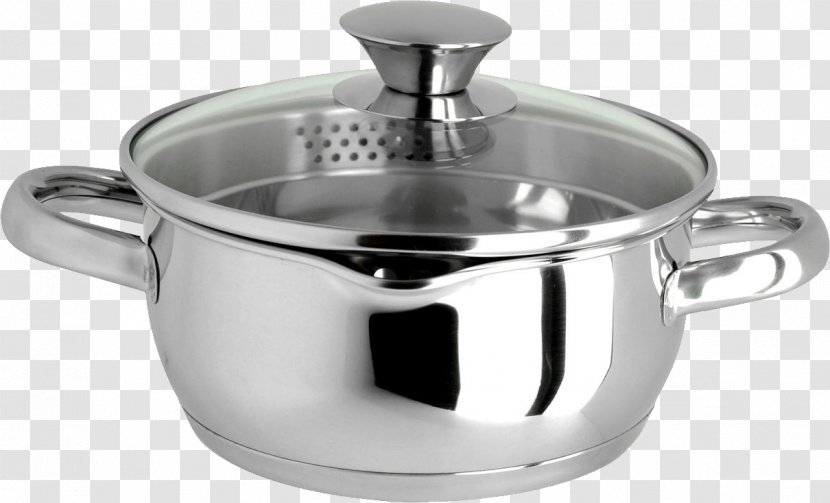 Stainless Steel Olla Stock Pots Cooking - Pan Transparent PNG