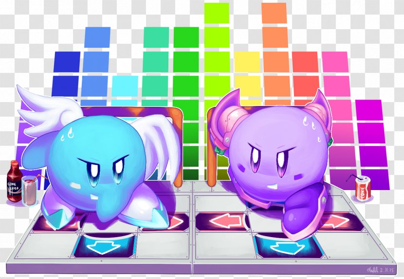Kirby Video Games Dance Revolution Character Graphic Design Transparent PNG