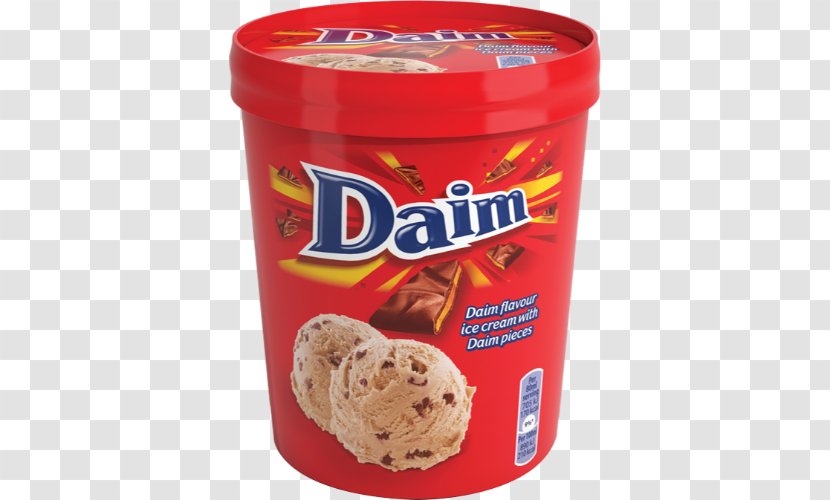 Ice Cream Daim Food Chocolate - Frozen Non Vegetarian Transparent PNG