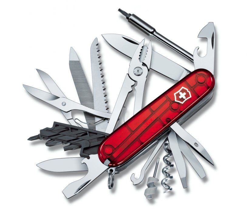 Swiss Army Knife Multi-function Tools & Knives Victorinox Pocketknife - Can Openers Transparent PNG
