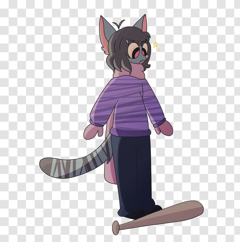 Cat Tail Character Fiction - Heart Transparent PNG