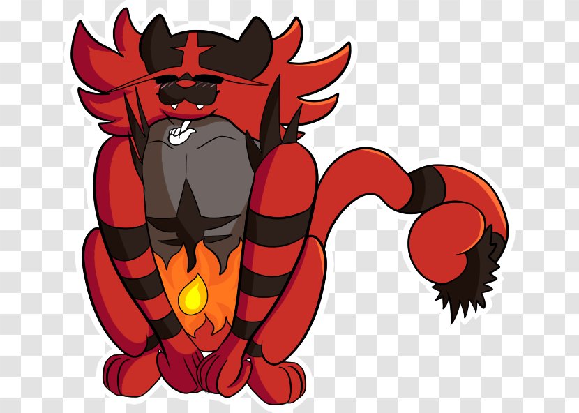 Incineroar Kitten Drawing Fan Art Transparent PNG