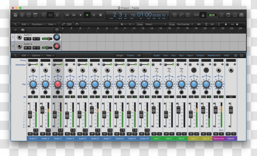 KVR Audio Mixers Sound Theme Logic Pro - Plugin Transparent PNG