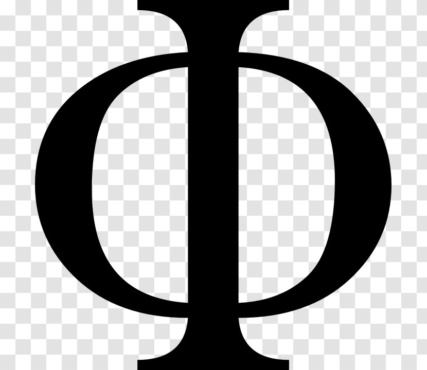 Phi Greek Alphabet Symbol Letter Clip Art - Barrier Transparent PNG