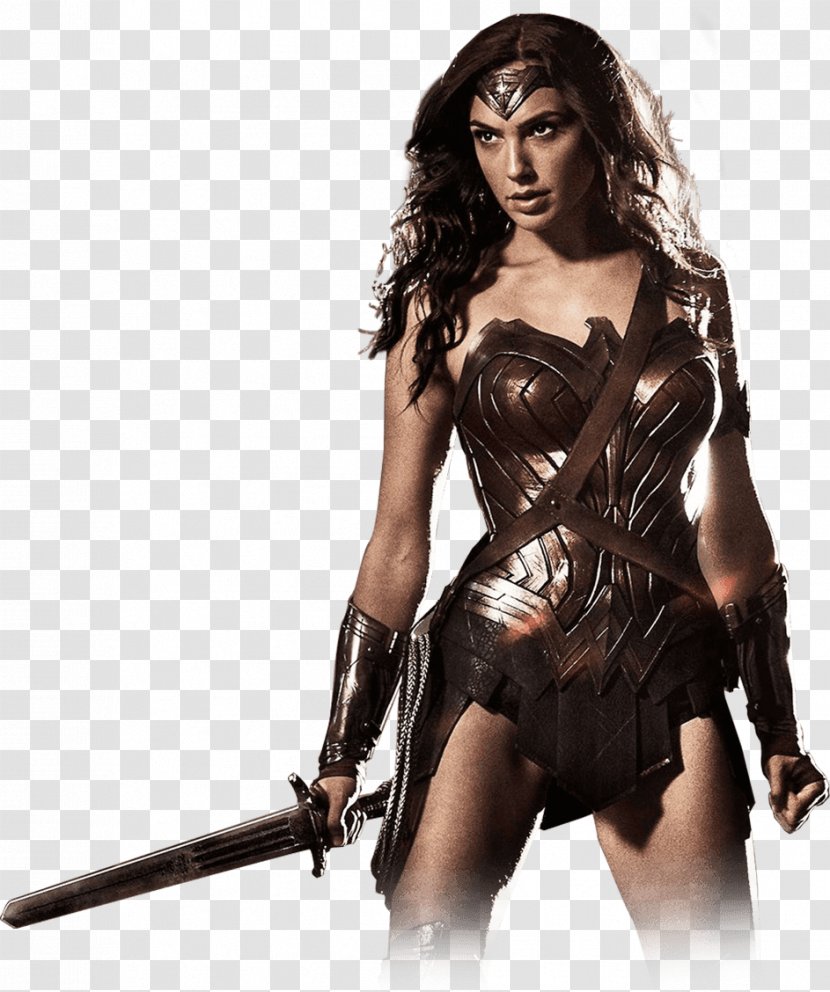 Gal Gadot Wonder Woman Aquaman Film - Brown Hair Transparent PNG