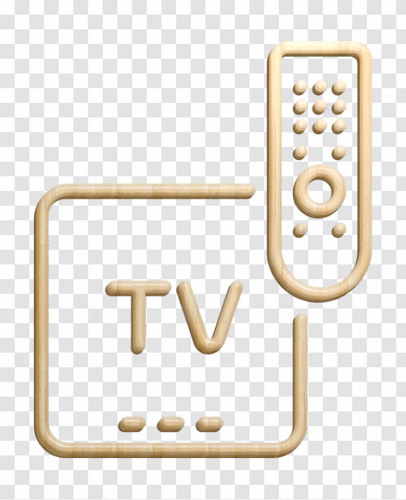 Tv Icon Remote Control Icon Internet Of Things Icon Transparent PNG