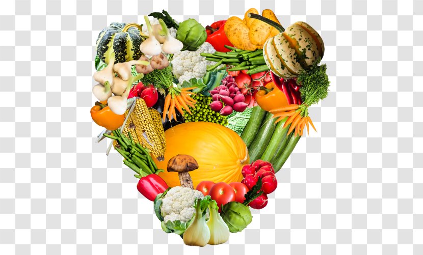 Vegetable Fruit Heart - Diet Food - Healthy Transparent PNG