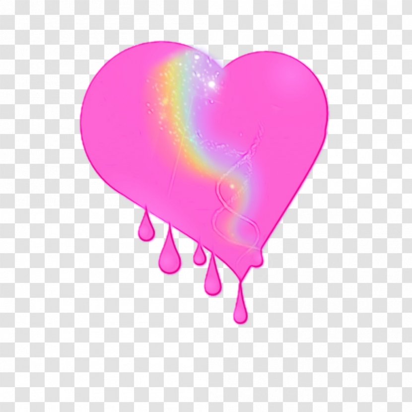 Pink Heart Magenta Love Balloon Transparent PNG