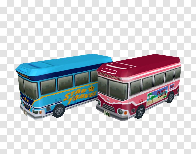 Mario Kart: Double Dash GameCube Video Game Bus Car - Vehicle Transparent PNG