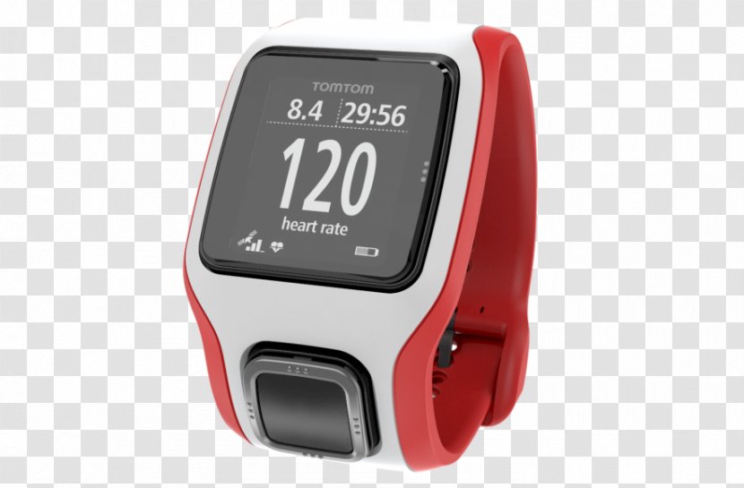 GPS Navigation Systems TomTom Runner Watch Electronic Visual Display - Tomtom 3 Cardio Transparent PNG