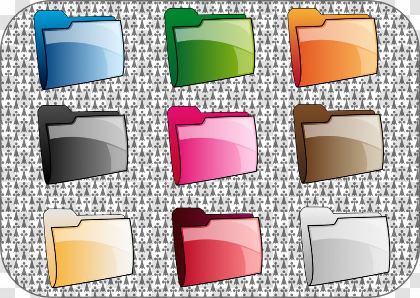 Directory Color Computer File Clip Art - Filename - Changeable Vector Transparent PNG