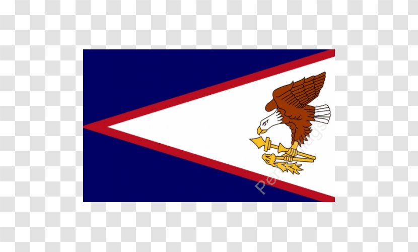 Flag Of American Samoa Pago Harbor United States - Wing Transparent PNG