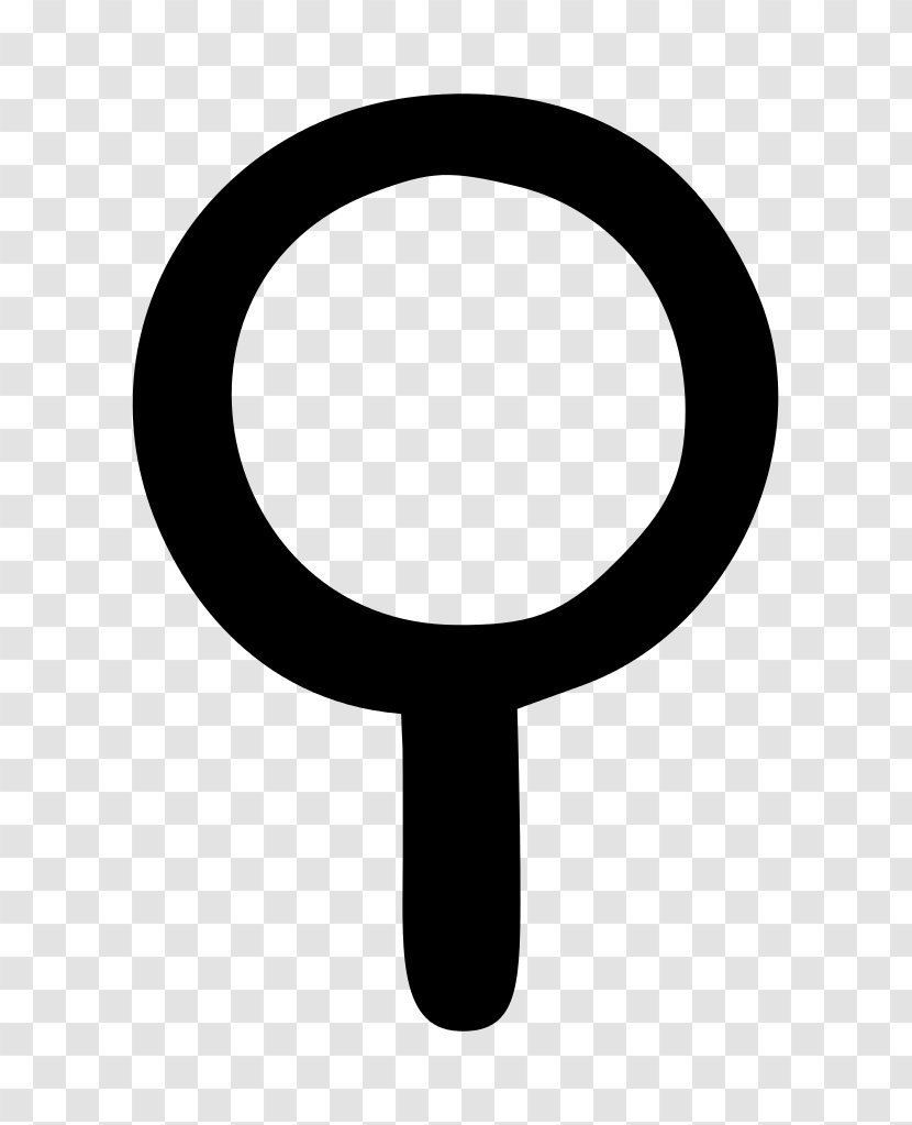 Gender Symbol Cross Female Sign - Astrological Symbols Transparent PNG