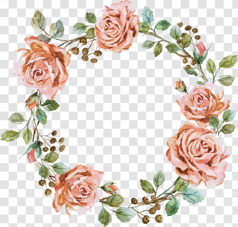 Wreath Flower Stock Photography - Flowering Plant - Watercolour Floral Transparent PNG