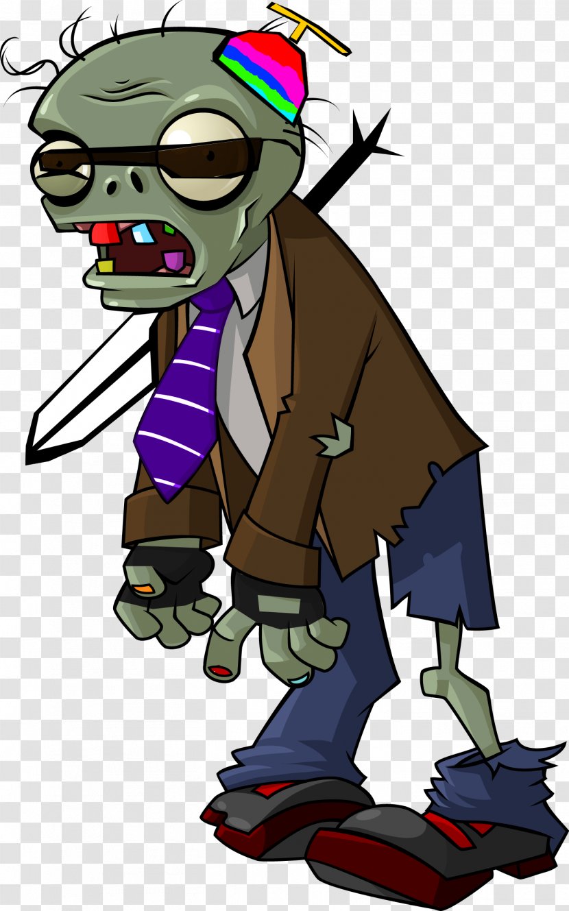 Plants Vs. Zombies 2: It's About Time Minecraft Undead - Watercolor - Vs Transparent PNG