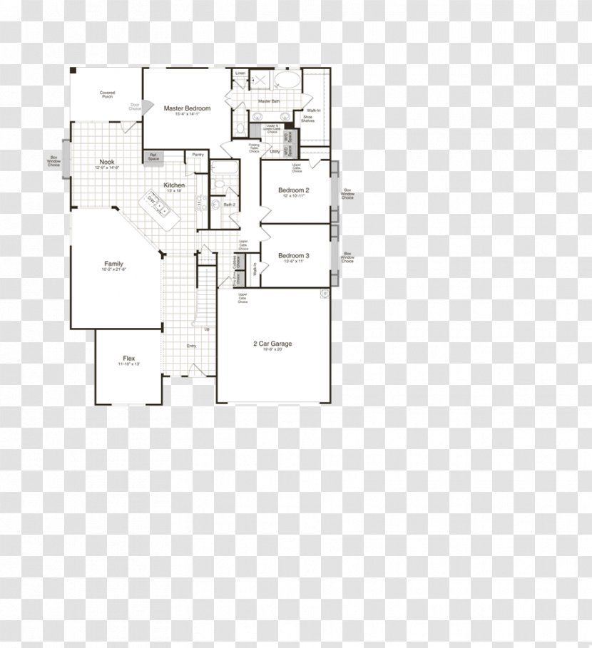 Floor Plan Line - White - Design Transparent PNG