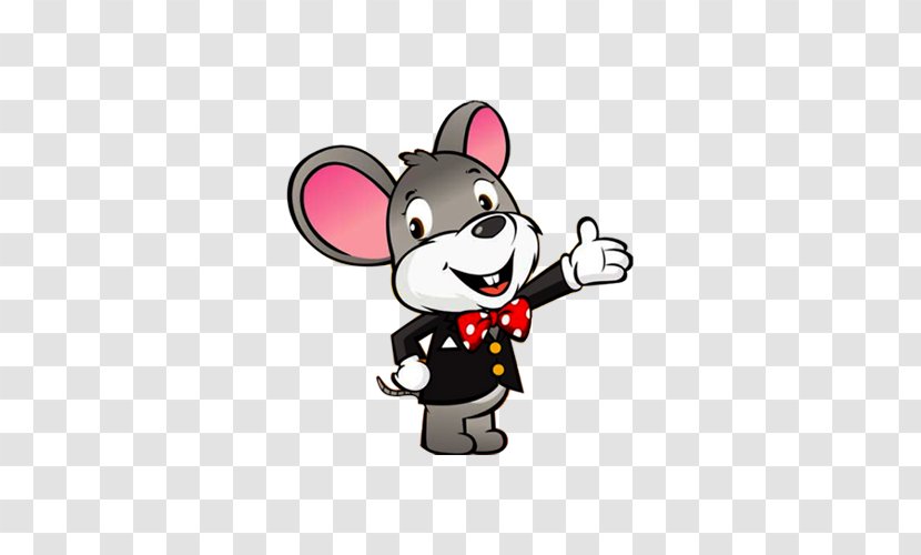 Muroidea Cartoon - Raster Graphics - Hand Painted Gray Mouse Transparent PNG
