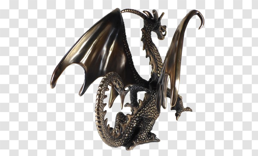 Figurine - Dragon - Bronze Transparent PNG