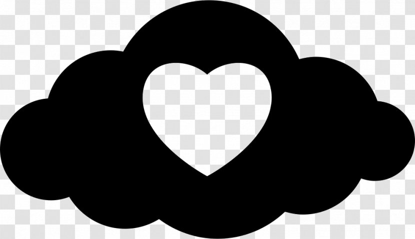 Love Black And White - Blackandwhite - Logo Cloud Transparent PNG