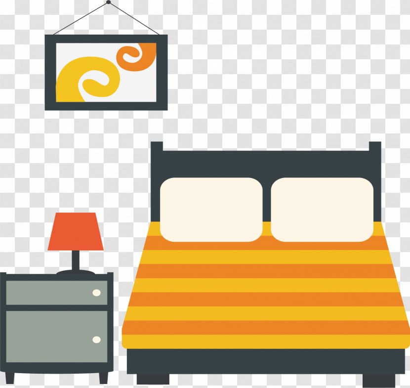 Bedroom Gratis Computer File - Furniture - Home Decoration Transparent PNG