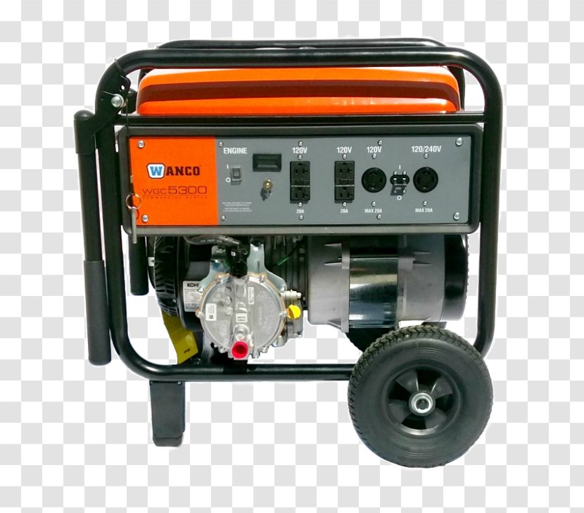 Electric Generator Engine-generator Motor Gasoline Electricity - Generators Transparent PNG