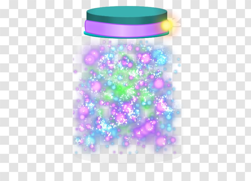 Violet Purple Lilac Glitter Turquoise - Fairy Dust Transparent PNG