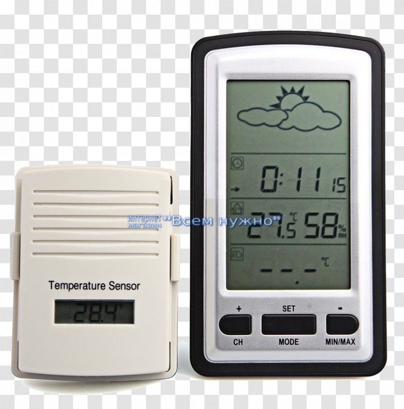 Weather Station Rain Gauges Meteorology Thermometer - Humidity Transparent PNG