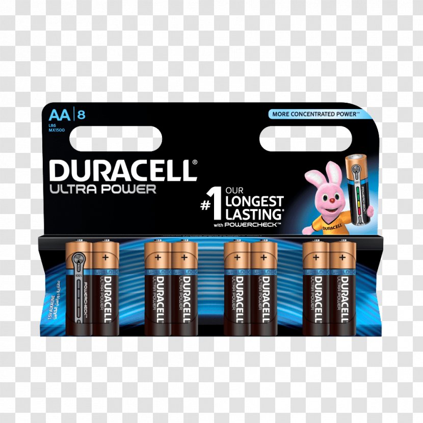 AAA Battery Alkaline Duracell Electric - Energizer Transparent PNG