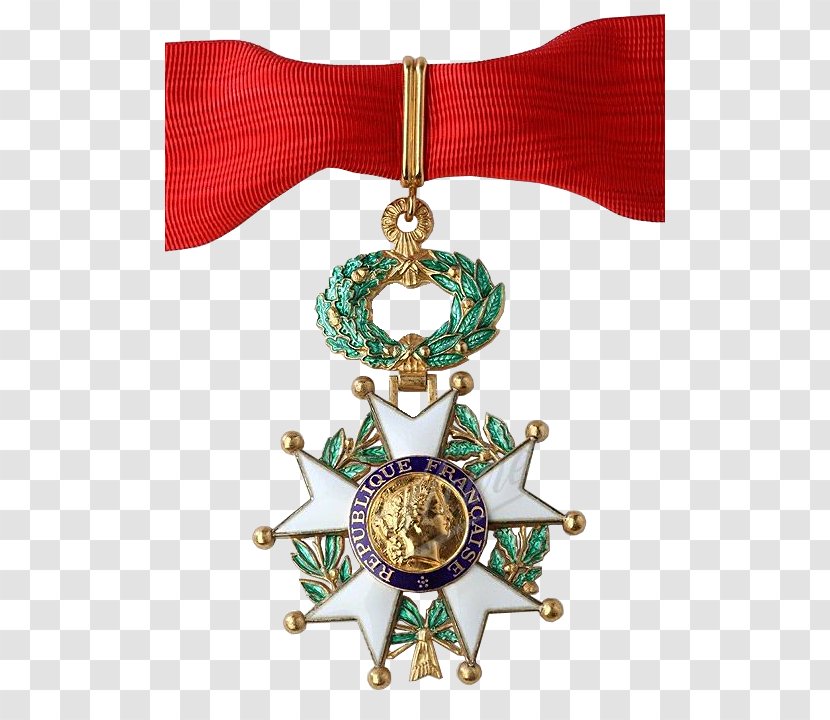 Legion Of Honour Decorazione Onorifica Commander France Medal - Arnaud Beltrame - Order Transparent PNG