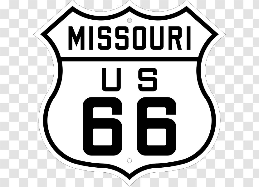 U.S. Route 66 In Missouri Williams Illinois - Road Transparent PNG